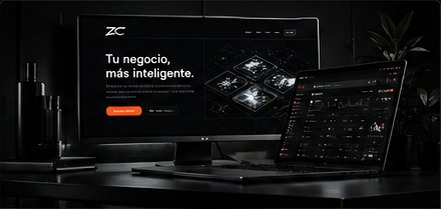 Diseño web y automatización IA de Zayvros Company